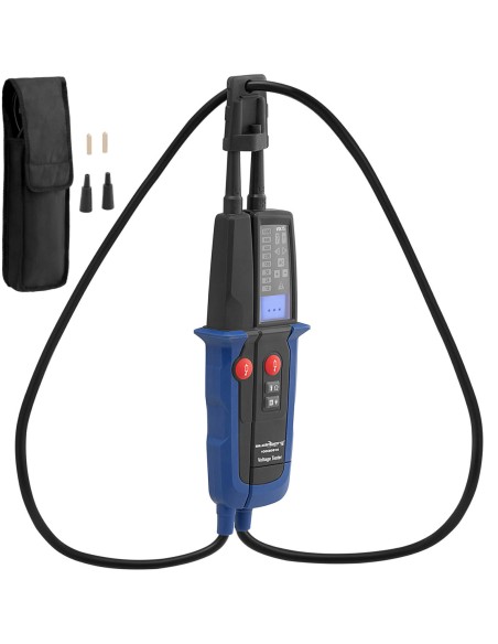 Įtampos testerio matuoklio diapazonas 6 - 1000 V LCD Įtampos testerio matuoklio diapazonas 6 - 1000 V LCD