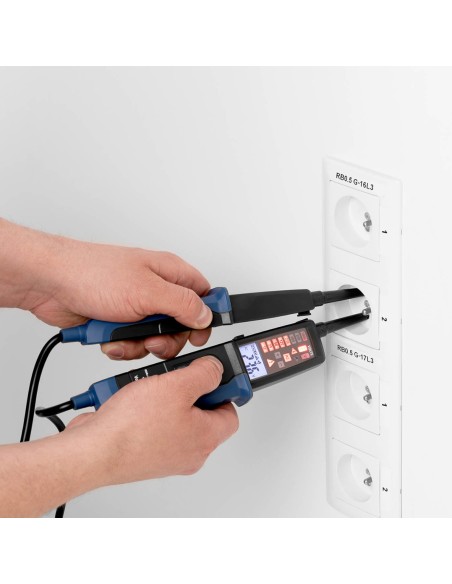Įtampos testerio matuoklio diapazonas 6 - 1000 V LCD Įtampos testerio matuoklio diapazonas 6 - 1000 V LCD