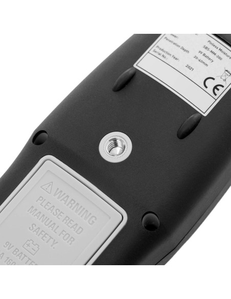 Neinvazinis drėgmės matuoklis medinėms plytoms LCD 0-100% su dėklu Neinvazinis drėgmės matuoklis medinėms plytoms LCD 0-100% su dėklu