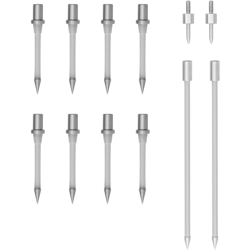 Drėgmės matuoklis Drėgmės matuoklis statybinėms medžiagoms LCD 1-75% KIT