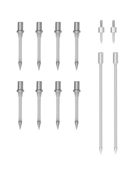 Drėgmės matuoklis Drėgmės matuoklis statybinėms medžiagoms LCD 1-75% KIT Drėgmės matuoklis Drėgmės matuoklis statybinėms medžiagoms LCD 1-75% KIT