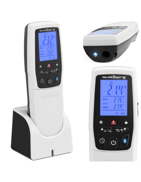 Nekontaktinis maisto termometras su HACCP zondu -40-300C