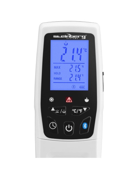 Nekontaktinis maisto termometras su HACCP zondu -40-300C