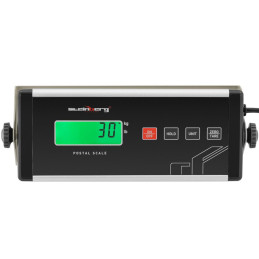 Platforminės pašto svarstyklės laiškų siuntiniams su išoriniu LCD 31,5 x 32,5 30 kg/ 0,01 kg