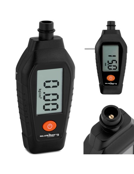 Padangų slėgio matuoklis elektroninis LCD 0,5-6,8 bar Padangų slėgio matuoklis elektroninis LCD 0,5-6,8 bar
