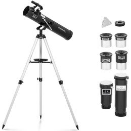 Niutono astronominis teleskopas Uniprodo 700 mm sk. 76 mm