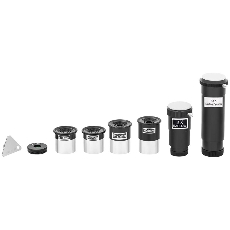 Niutono astronominis teleskopas Uniprodo 700 mm sk. 76 mm