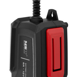 Automatinis automobilinis įkroviklis LCD akumuliatorių įkrovimui 100 W 12 V 6 A