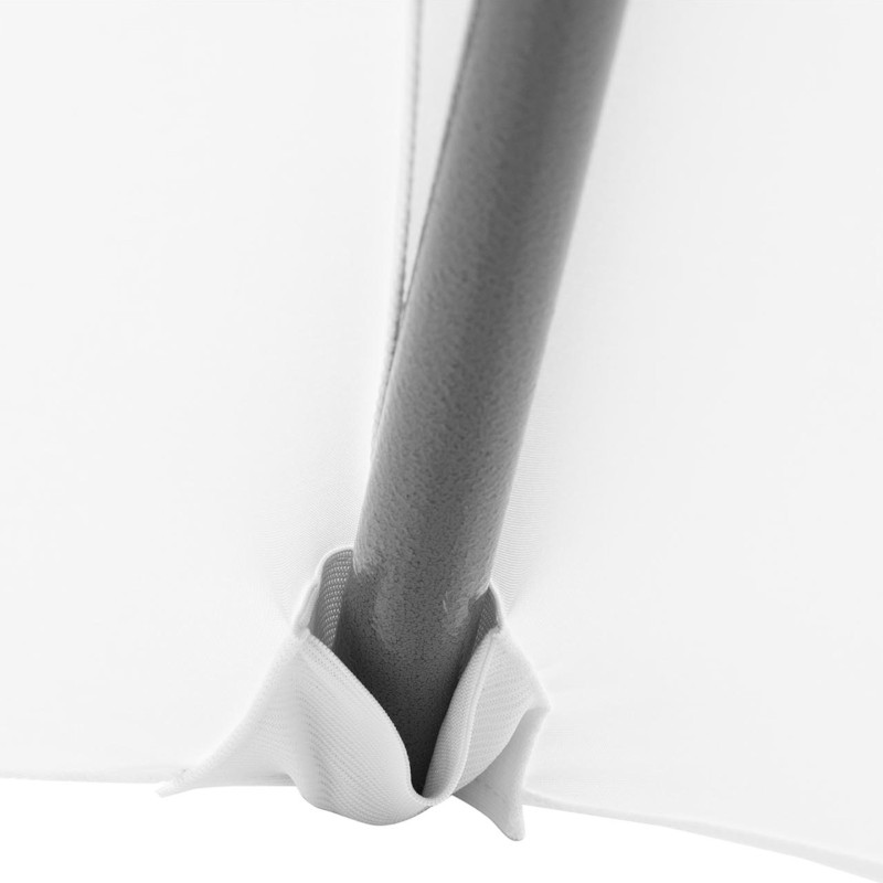 Universalus elastingas užvalkalas baro stalui, sk. 80cm baltos spalvos