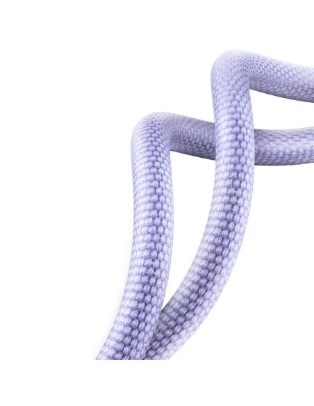 Kabelio laidas greitam įkrovimui ir duomenų perdavimui USB USB-C 100W 2m violetinė Kabelio laidas greitam įkrovimui ir duomenų perdavimui USB USB-C 100W 2m violetinė