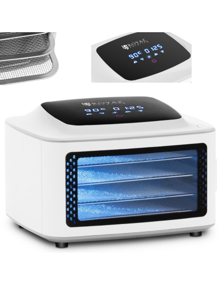 Maisto džiovintuvas grybams vaisiams daržovėms žolelėms 4 grotelės 20-90 C 450 W Maisto džiovintuvas grybams vaisiams daržovėms žolelėms 4 grotelės 20-90 C 450 W