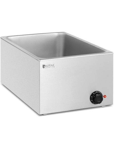 Bain marie elektrinis šildytuvas GN 1/1 konteineriams 640 W Bain marie elektrinis šildytuvas GN 1/1 konteineriams 640 W