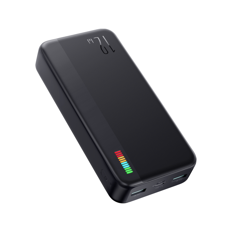 Powerbank 20000mAh Dazzling Series 12W juoda