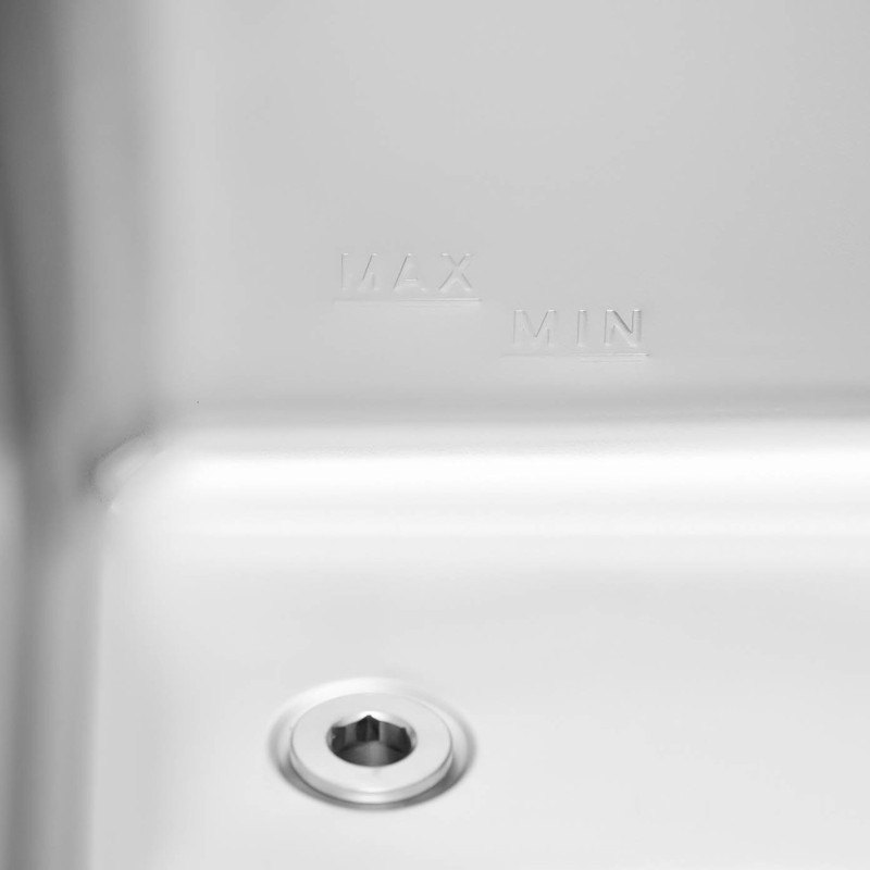 Bain marie elektrinis šildytuvas su čiaupu GN 1/1 640 W