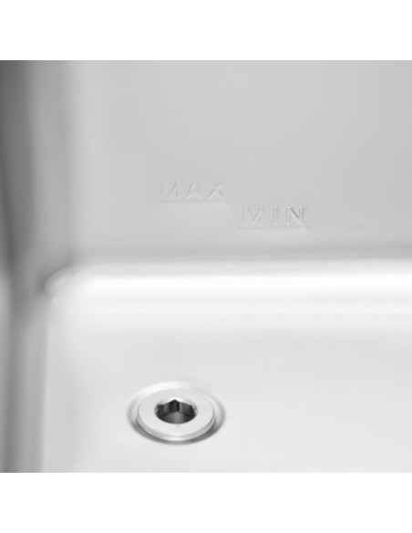 Bain marie elektrinis šildytuvas su čiaupu GN 1/1 640 W