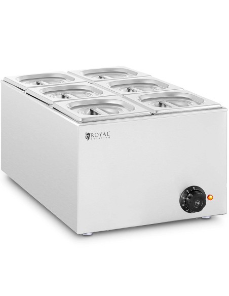 Bain marie elektrinis šildytuvas 6 x GN 1/6 640 W
