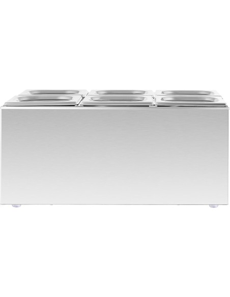 Bain marie elektrinis šildytuvas 6 x GN 1/6 640 W