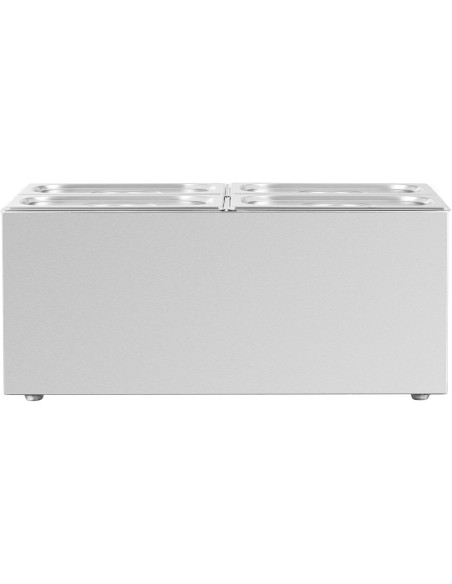 Bain marie elektrinis šildytuvas 4 x GN 1/4 640 W Bain marie elektrinis šildytuvas 4 x GN 1/4 640 W