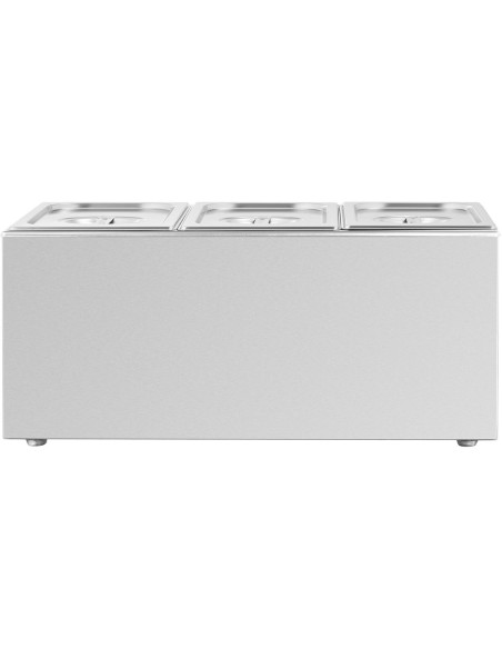 Bain marie elektrinis šildytuvas 3 x GN 1/3 640 W Bain marie elektrinis šildytuvas 3 x GN 1/3 640 W
