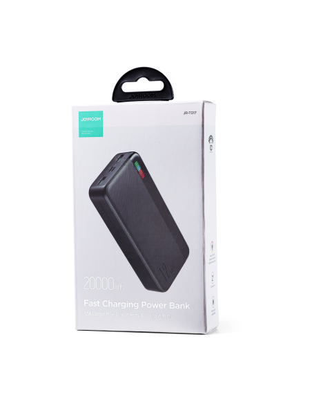 Powerbank 20000mAh Dazzling Series 12W juoda Powerbank 20000mAh Dazzling Series 12W juoda