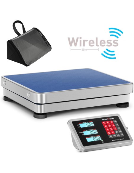 WiFi bevielės platforminės svarstyklės 150 kg / 0,01 g WiFi bevielės platforminės svarstyklės 150 kg / 0,01 g