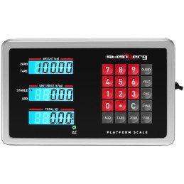 WiFi bevielės platforminės svarstyklės 100 kg / 0,01 g