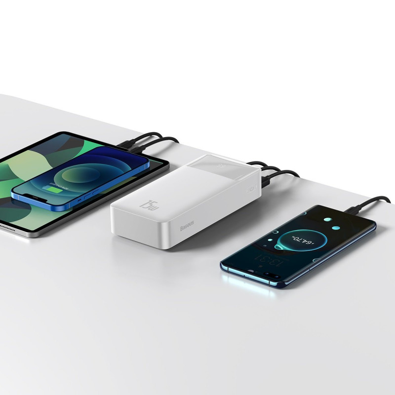 Bipow maitinimo blokas su ekranu 30000mAh USB-A...
