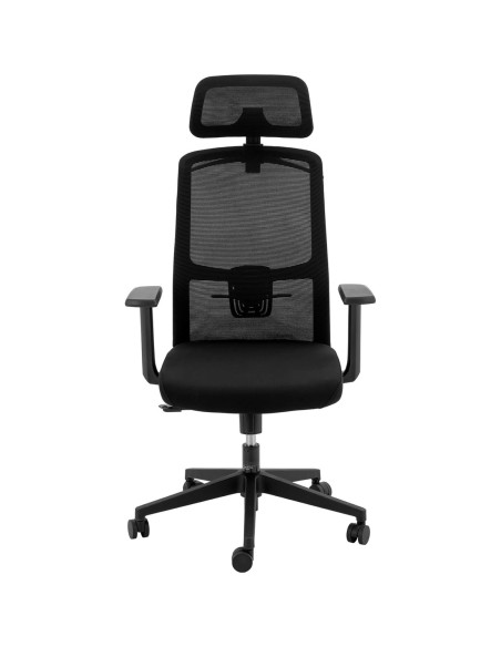 Ergonomiška biuro kėdė su tinkliniu atlošu, galvos atrama ir kabykla, aukštis 47-57 cm Ergonomiška biuro kėdė su tinkliniu atlošu, galvos atrama ir kabykla, aukštis 47-57 cm