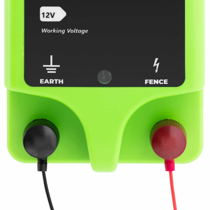 12 V 2 J 20 km elektrinis piemens energizatorius ganyklų tvoroms