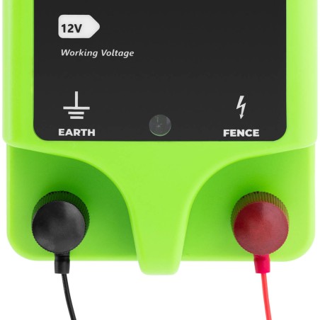12 V 0,5 J 5 km elektrinis piemens energizatorius ganyklų tvoroms