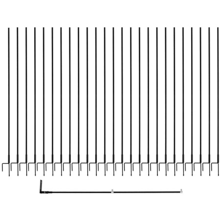 Tinklinė veislinė tvora vištoms vištoms 1,25 x 50 m Tinklinė veislinė tvora vištoms vištoms 1,25 x 50 m