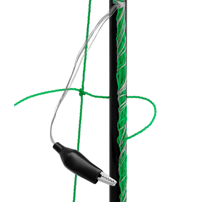 Elektrinė tinklinė tvorelė vištoms vištoms 1,25 x 25 m