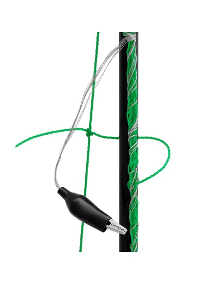 Elektrinė tinklinė tvorelė vištoms vištoms 1,25 x 25 m Elektrinė tinklinė tvorelė vištoms vištoms 1,25 x 25 m