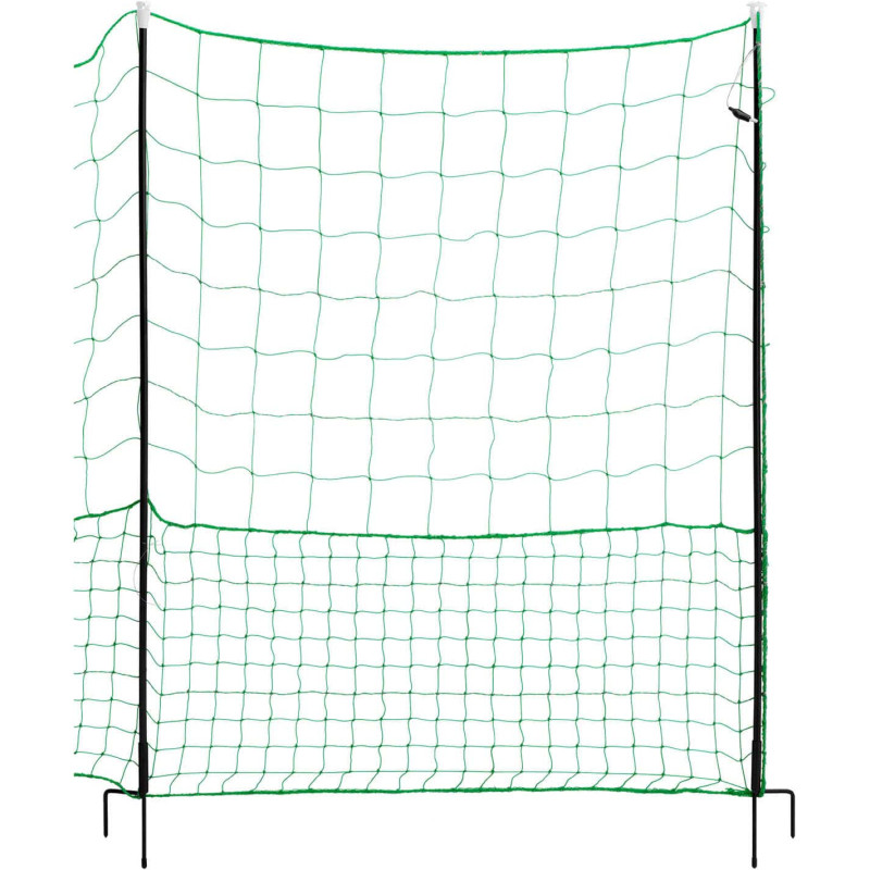 Elektrinė tinklinė tvorelė vištoms vištoms 1,25 x 25 m