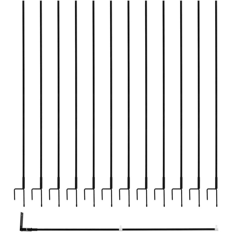 Elektrinė tinklinė tvorelė vištoms vištoms 1,25 x 25 m