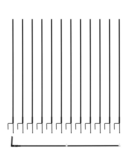 Elektrinė tinklinė tvorelė vištoms vištoms 1,25 x 25 m Elektrinė tinklinė tvorelė vištoms vištoms 1,25 x 25 m