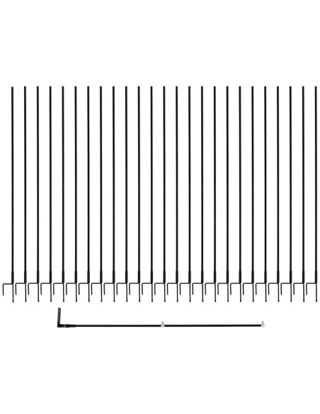 Elektrinės tinklinės tvoros paukštėms vištoms 1,25 x 50 m
