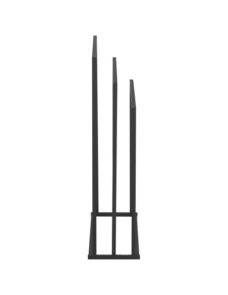 Stovas 3 rankšluosčiams, laisvai pastatomas grindis PLIENAS 65 x 21,5 x 84 cm tamsiai pilka Stovas 3 rankšluosčiams, laisvai pastatomas grindis PLIENAS 65 x 21,5 x 84 cm tamsiai pilka