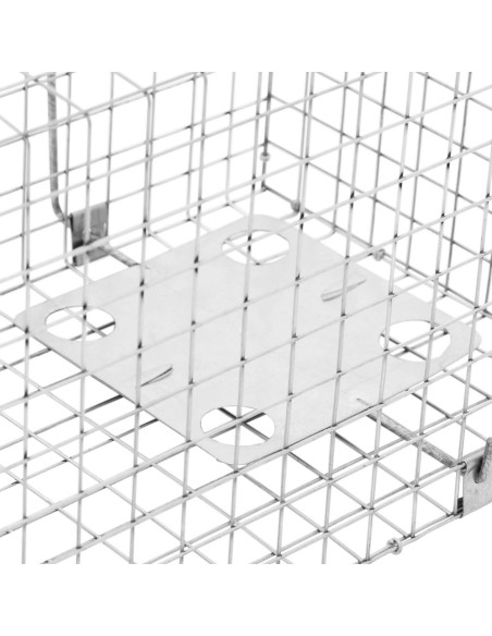 Gyvi spąstai kiaunėlėms, žiurkėms ir kitiems gyvūnams 82 x 26 x 26 cm, tinklelis 25 x 25 mm Gyvi spąstai kiaunėlėms, žiurkėms ir kitiems gyvūnams 82 x 26 x 26 cm, tinklelis 25 x 25 mm