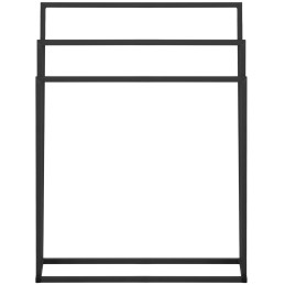 Stovas 3 rankšluosčiams, laisvai pastatomas grindis PLIENAS 65 x 21,5 x 84 cm tamsiai pilka