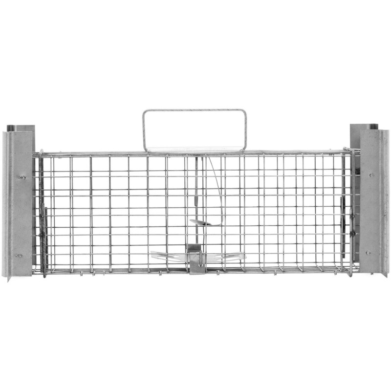 Gyvi spąstai kiaunėlėms žiurkėms gyvūnams dvipusiai 50 x 19 x 20 cm tinklelis 25 x 25 mm