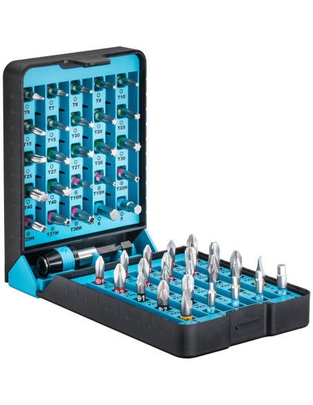 6,3 mm 1/4'' šešiakampių lizdų antgalių rinkinys - 37 vnt Hazet