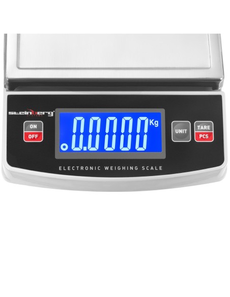 Virtuvinės stalo svarstyklės su vienetų skaičiavimu LCD 1500 / 0,2 g Virtuvinės stalo svarstyklės su vienetų skaičiavimu LCD 1500 / 0,2 g