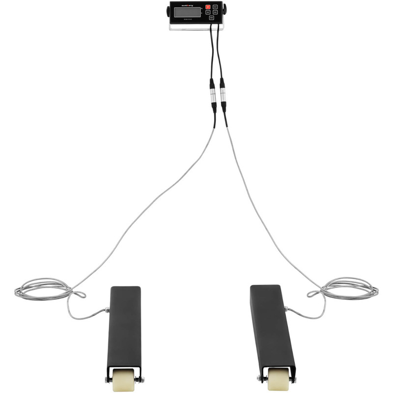 Slydimo sijos padėklų skalė LCD 5000 / 1 kg 1000 x 100 mm
