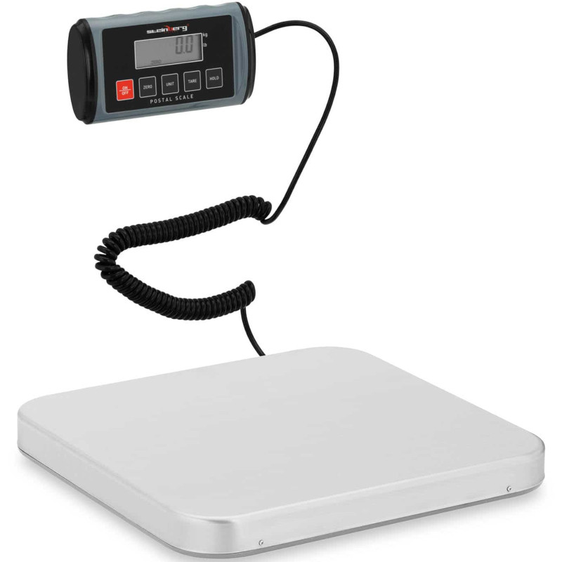 LCD pašto siuntinių svarstyklės 31 x 32 cm 200 kg / 0,1 kg