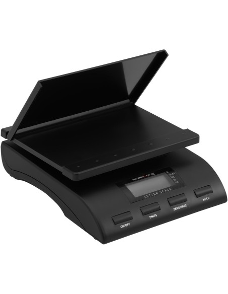 Pašto svarstyklės laiškų siuntiniams LCD 18 x 22 cm 40 kg / 5 g Pašto svarstyklės laiškų siuntiniams LCD 18 x 22 cm 40 kg / 5 g