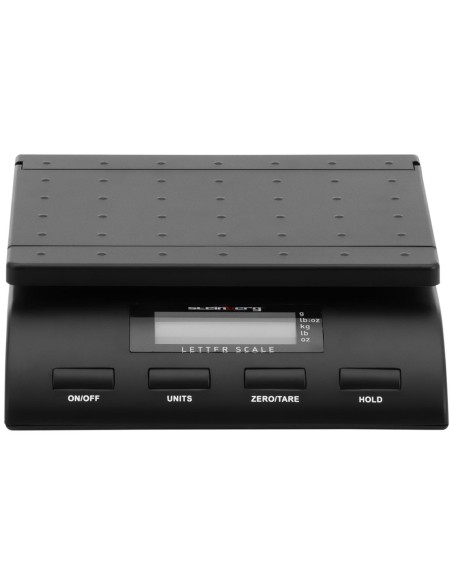 Pašto svarstyklės laiškų siuntiniams LCD 18 x 22 cm 40 kg / 5 g Pašto svarstyklės laiškų siuntiniams LCD 18 x 22 cm 40 kg / 5 g
