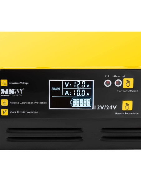 Automobilinis įkroviklis akumuliatoriaus įkroviklis LCD 12/24 V 10/6 A Automobilinis įkroviklis akumuliatoriaus įkroviklis LCD 12/24 V 10/6 A