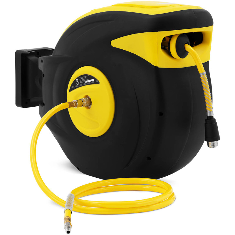 Žarna Pneumatinė slėgio žarna ant ritės, automatinis būgnas 18 bar 30 m + 2 m