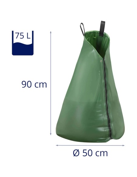 Lašelinio laistymo maišelis medžiams laistyti 75 l - 4 vnt.